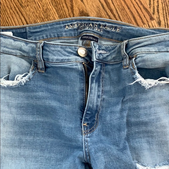 American eagle super stretch distressed jegging - Picture 3 of 6